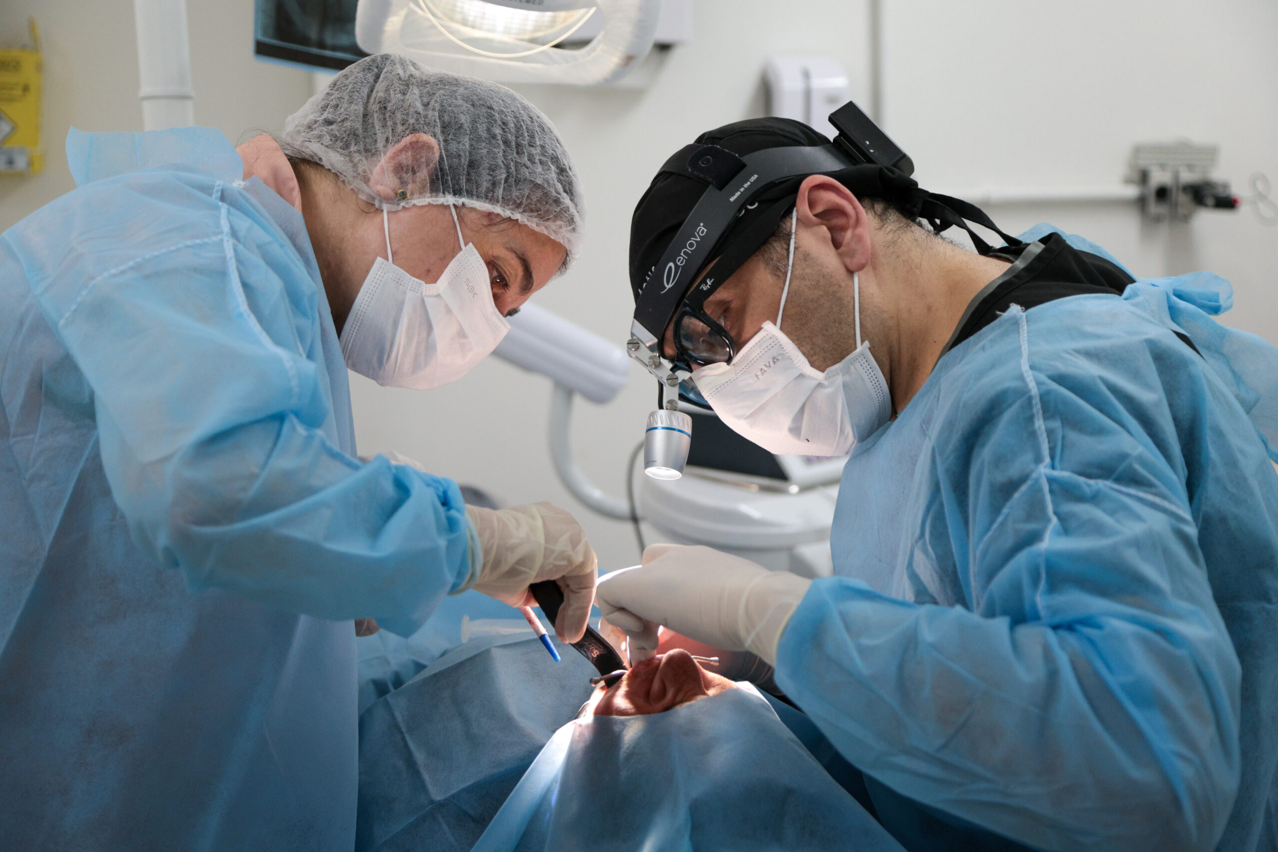 Live patient training at ADI