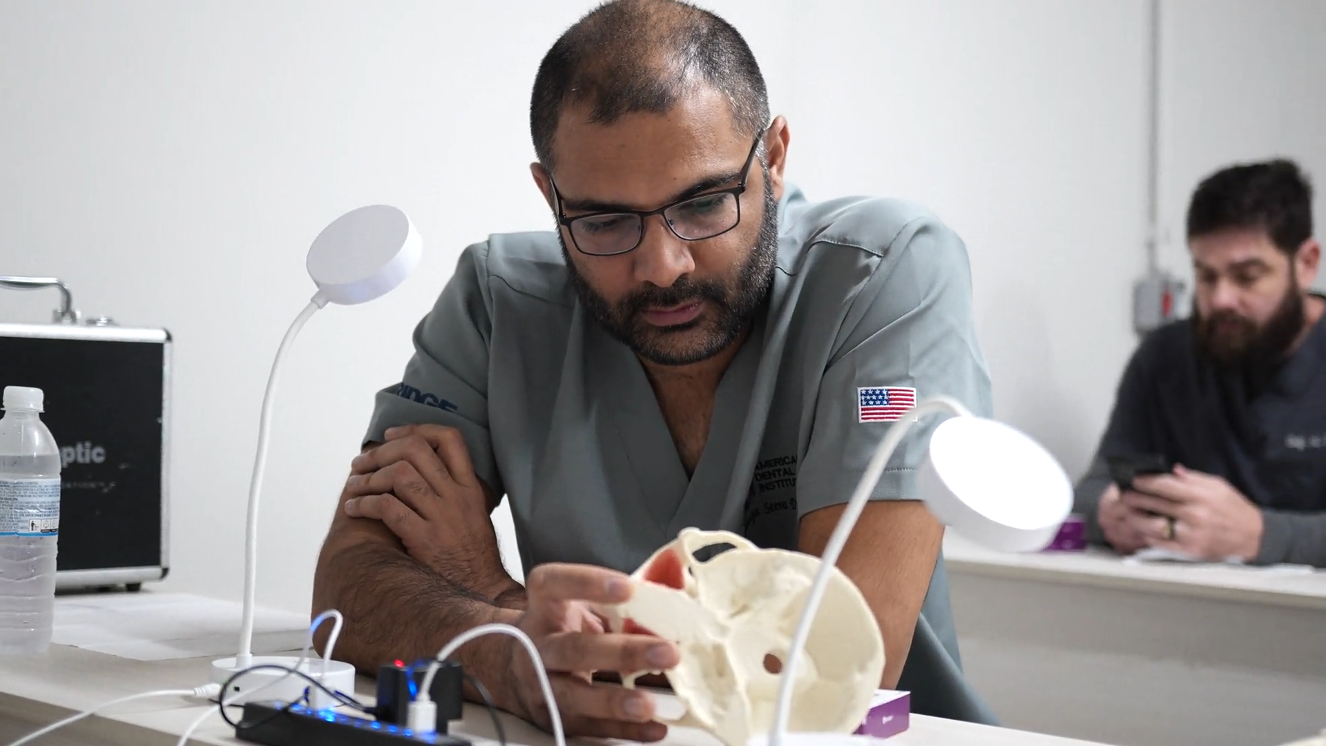 Live patient training at ADI