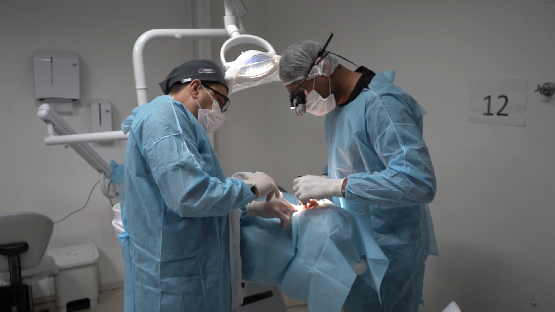 Live patient training at ADI