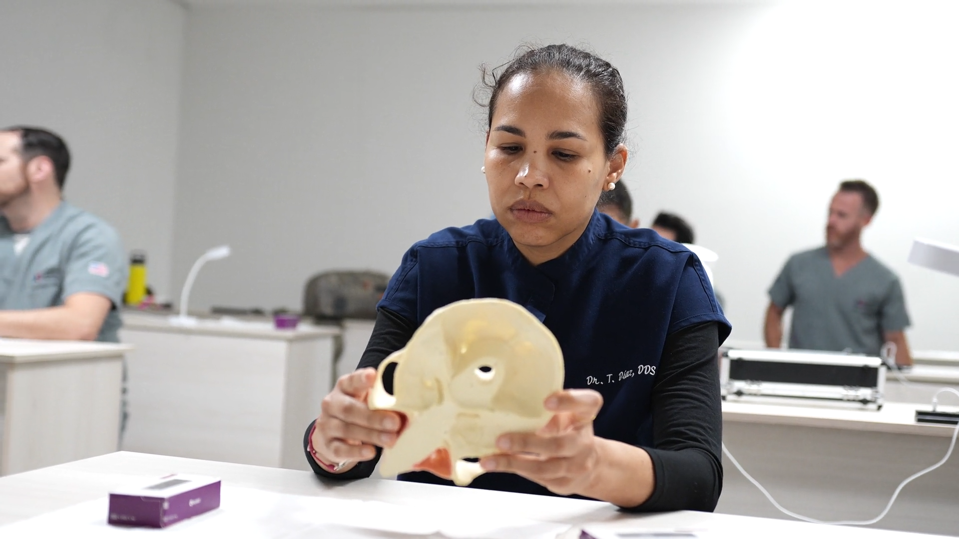 Live patient training at ADI